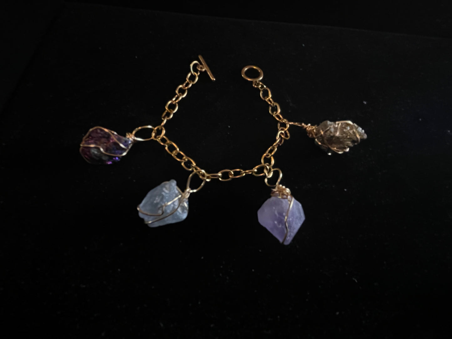 Crystal Charm Bracelet