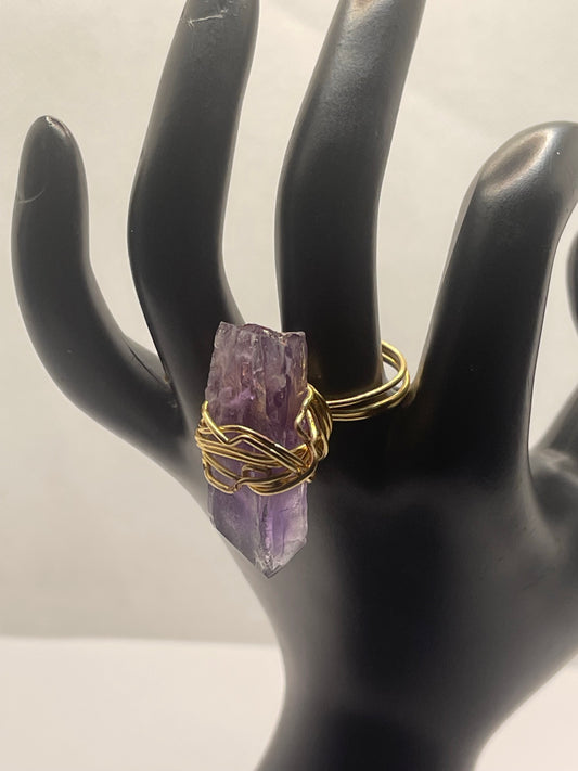 Amethyst Ring 8/9