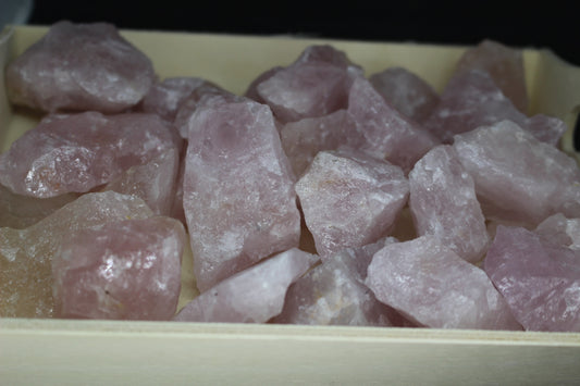 Raw Rose Quartz