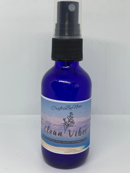 “Clean Vibes” Palo Santo Smudge Spray