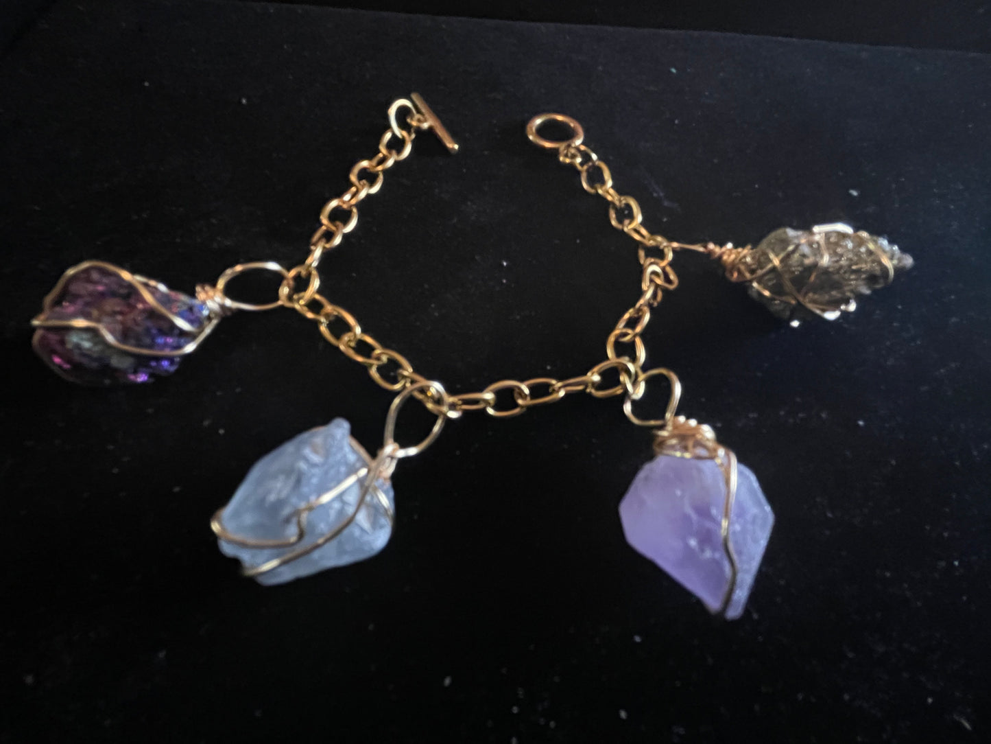 Crystal Charm Bracelet