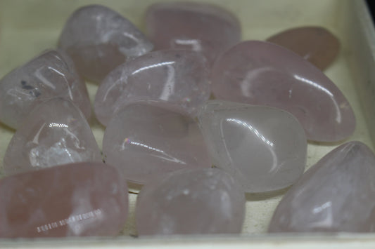 Polished Rose Quartz