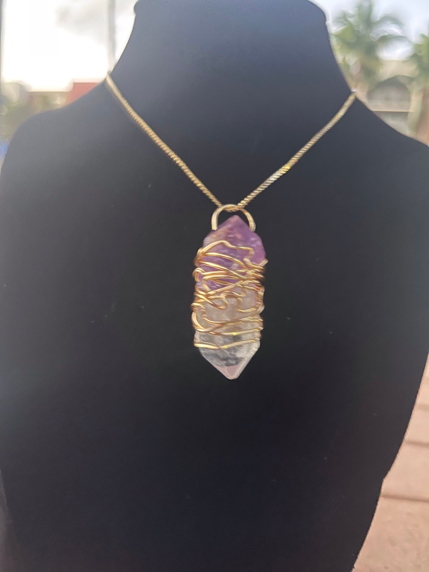 Amethyst & Clear Quartz