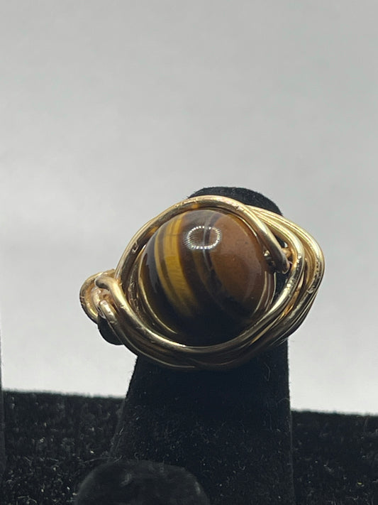 Tiger Eye Ring