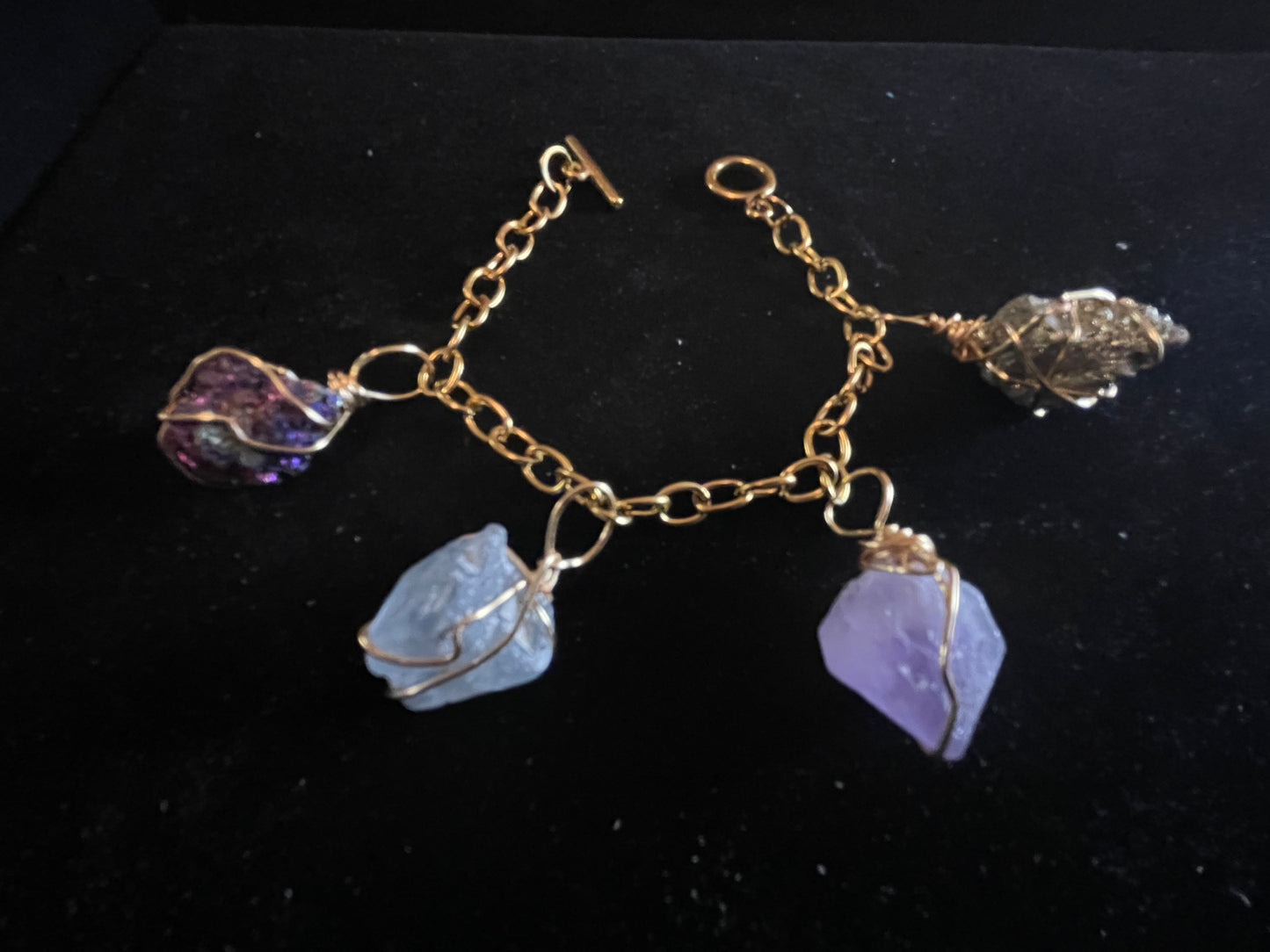 Crystal Charm Bracelet